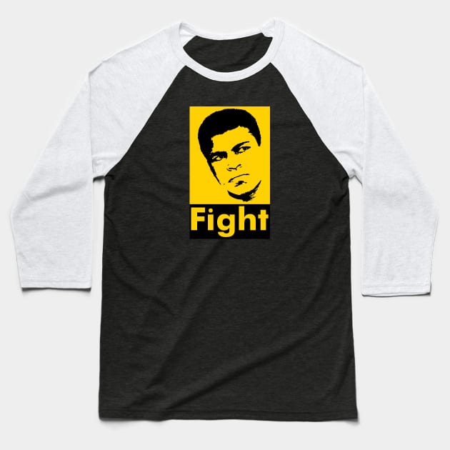 Muhammad Ali box sports Baseball T-Shirt by untagged_shop